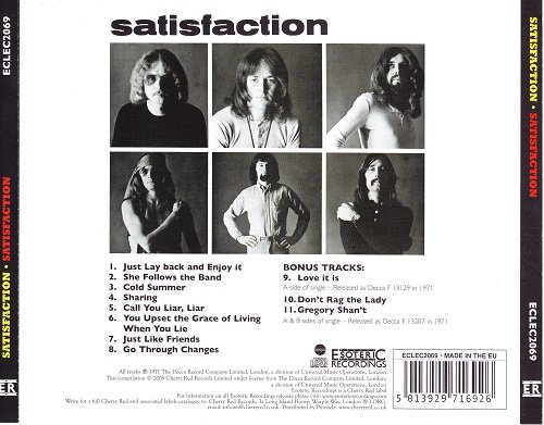 Satisfaction - Satisfaction (Reissue, Remastered) (1971/2008)