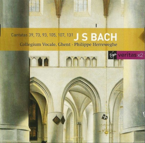 Collegium Vocale Gent - J.S. Bach: Cantatas 39, 73, 93, 105, 107 & 131 (2002)