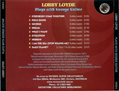 Lobby Loyde - Plays With George Guitar (Reissue) (1971/2000)