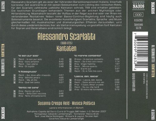 Susanna Crespo Held - Scarlatti: Kantaten (2009)