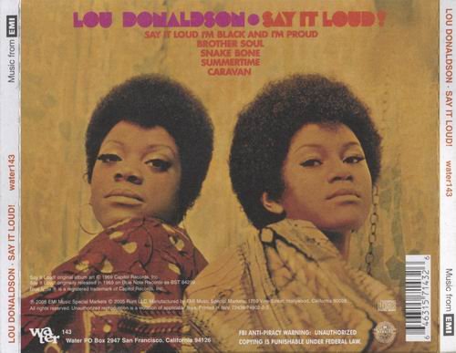 Lou Donaldson - Say It Loud! (1968) CD Rip