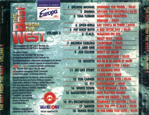 VA - The Best From The West, Vol. 3 (1997) flac