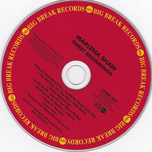 Marlena Shaw - Sweet Beginnings (1977) CD-Rip