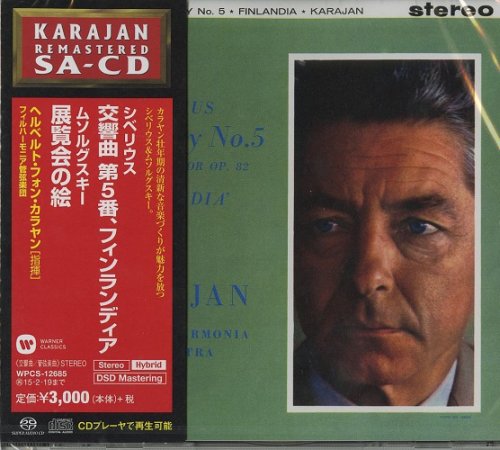 Herbert von Karajan - Sibelius: Symphony No. 5, Mussorgsky: Pictures at an Exhibition (1960, 1956) [2014 SACD]