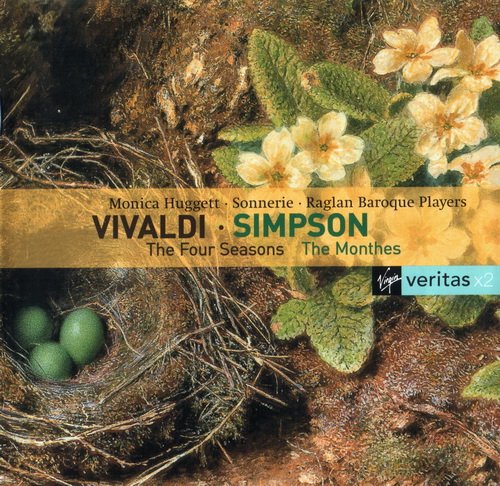 Monica Huggett, Raglan Baroque Players, Sonnerie - Vivaldi: The Four Seasons / Simpson: The Monthes (2003)