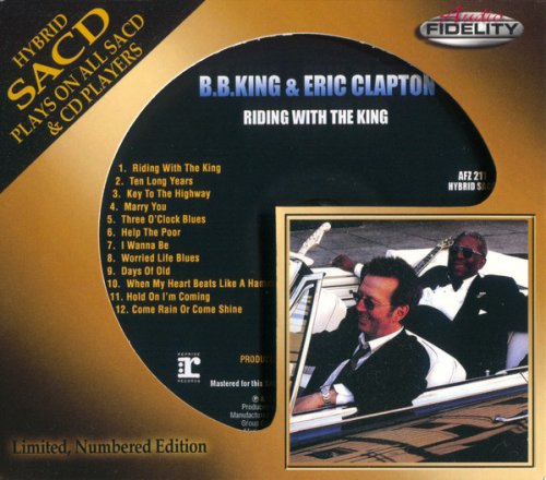 B.B. King & Eric Clapton - Riding With The King (Limited edition) (2000/2015) [Hi-Res+SACD]