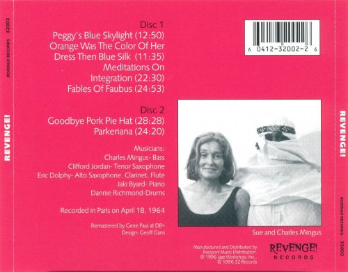 Charles Mingus - Revenge! The Legendary Paris Concerts (1996) FLAC