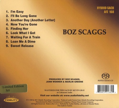 Boz Scaggs - Boz Scaggs (1969) [2013 SACD]