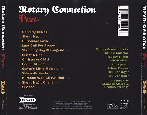 Rotary Connection - Peace (Reissue) (1968/1993)