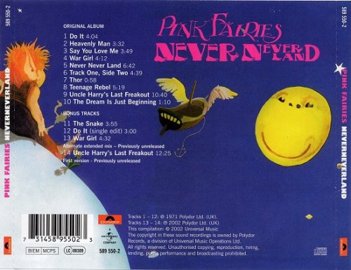 Pink Fairies - Never Never Land (Reissue) (1971/2002)