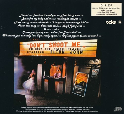 Elton John - Don't Shoot Me I'm Only The Piano Player (1973) [1995] CD-Rip