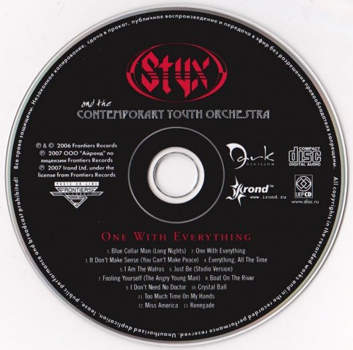 Styx And The Contemporary Youth Orchestra - One With Everything (2006/2007)