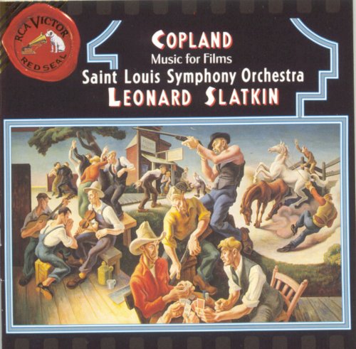 Leonard Slatkin - Copland: Music For Films (1994)