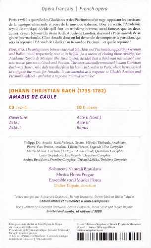 Didier Talpain -  Bach: Amadis de Gaule  (2012)