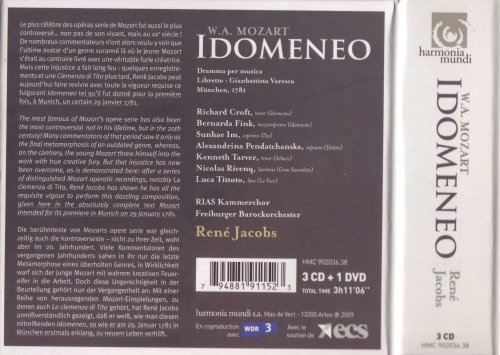 Rene Jacobs - Mozart: Idomeneo (2009)