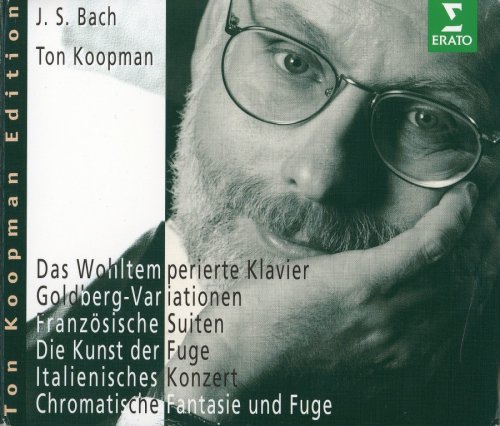 Ton Koopman - Bach: Harpsichord Works  (8CD's Boxset) (1997)