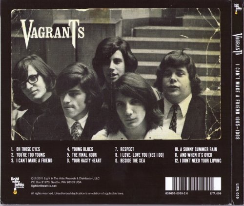 The Vagrants - I Can't Make A Friend (Reissue) (1965-68/2011)