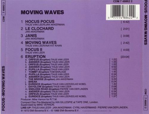 Focus - Moving Waves (1971) CD Rip