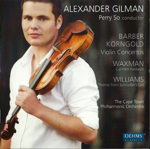 Alexander Gilman - Barber, Korngold, Waxman, Williams: Works for Violin and Orchestra (2012)