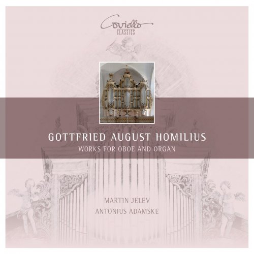 Martin Jelev, Antonius Adamske - Homilius - Works for Oboe and Organ (2020) [Hi-Res]