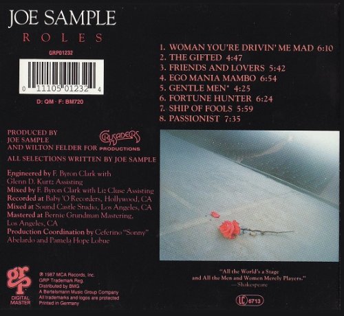 Joe Sample - Roles (1987) CD-Rip