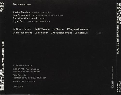 Dans Les Arbres - Dans Les Arbres (2008)