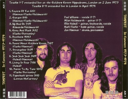 Tempest - In Concert 1973-74 (2013)