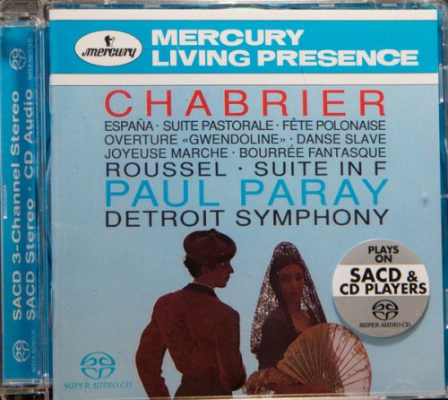 Paul Paray - Paray Conducts Chabrier & Roussel (1957-1960) [2004 SACD]