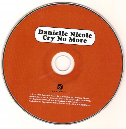 Danielle Nicole - Cry No More (2018) [Hi-Res]