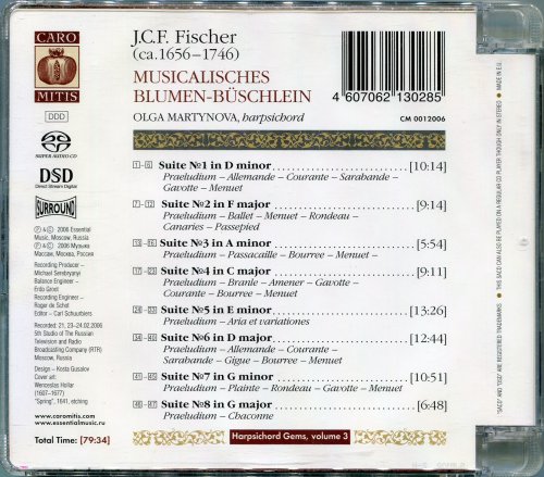 Olga Martynova - Fischer: Musicalisches Blumen-Buschlein (2006)