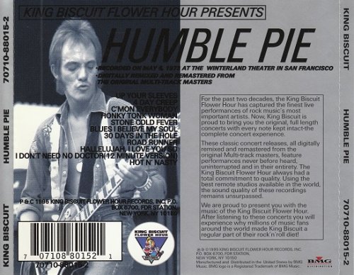 Humble Pie - In Concert / King Biscuit Flower Hour (Reissue) (1973/1998)