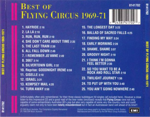 The Flying Circus - Best Of Flying Circus 1969-1971 (1995)