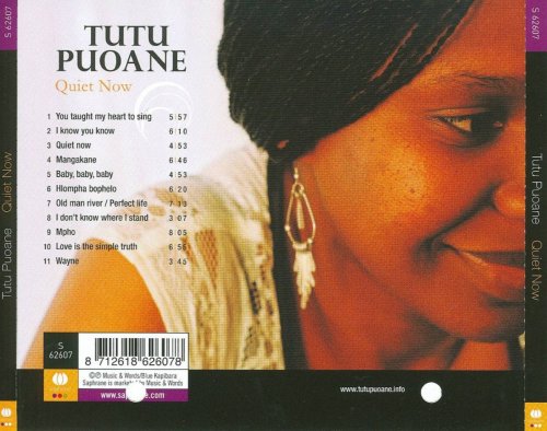 Tutu Puoane ‎– Quiet Now (2009)