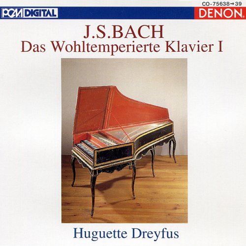 Huguette Dreyfus - Bach: Das Wohltemperierte Klavier, Teil I (1993)