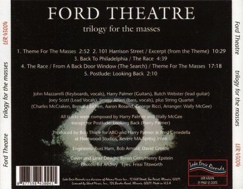 Ford Theatre - Trilogy For The Masses (Reissue) (1968/2005)