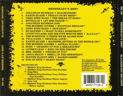 VA - Beserkley's Best (1975-93/1993)