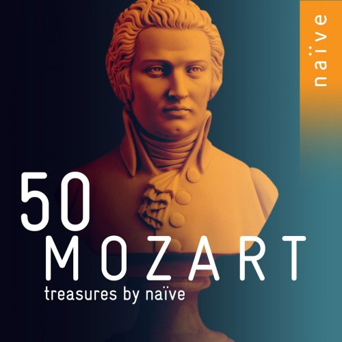 Various Artists - 50 Mozart Treasures by Naïve (2020)