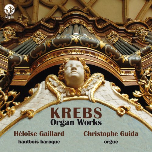 Christophe Guida, Héloïse Gaillard - Krebs: Organ Works (2020) [Hi-Res]