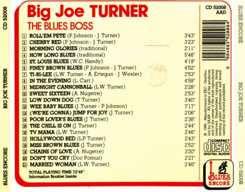 Big Joe Turner - The Blues Boss (1990)