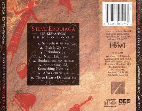 Steve Erquiaga - Erkiology (1990) CD Rip