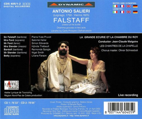 Jean-Claude Malgoire - Salieri: Falstaff (2003)