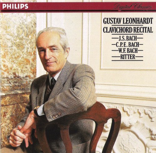 Gustav Leonhardt - Ritter, J.S.Bach, W.F.Bach, C.P.E.Bach: Clavichord Recital (1990)
