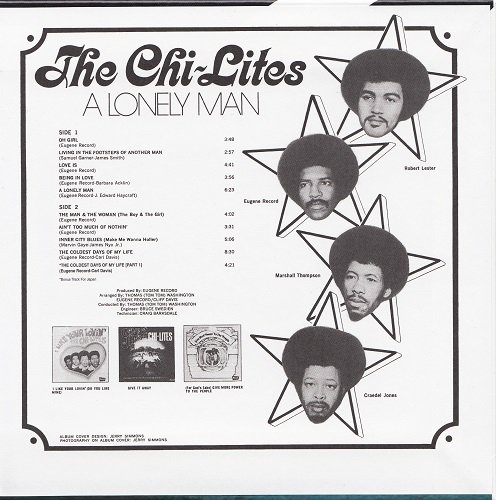 The Chi-Lites - A Lonely Man (1972) [2008 Soul Walker 3 Series] CD-Rip