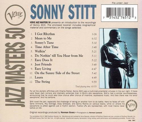 Sonny Stitt - Verve Jazz Masters 50 (1995)