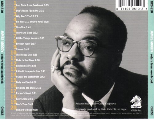 James Moody - Return from Overbrook (1996) FLAC