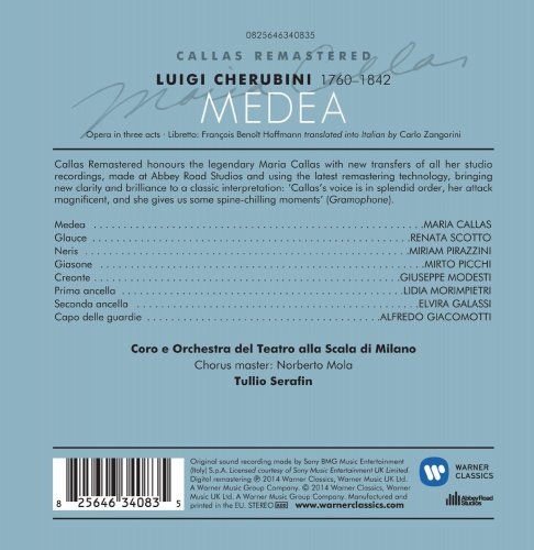 Maria Callas - Cherubini Medea (2014) [Hi-Res]