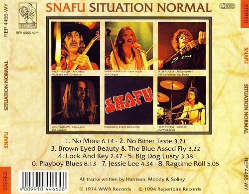 Snafu - Situation Normal (Reissue) (1974/1994)
