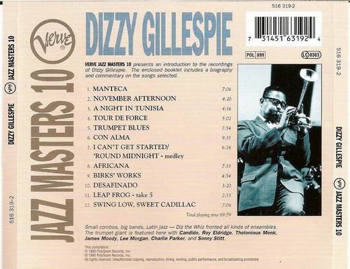 Dizzy Gillespie - Verve Jazz Masters 10 (1994)