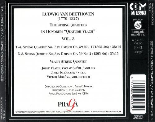 Vlach String Quartet - Beethoven: String Quartets No. 7 & 8 (1992)