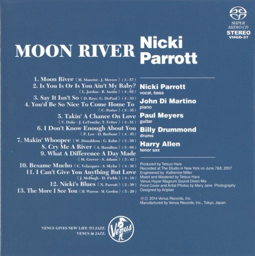 Nicki Parrott - Moon River (2008) [2014 SACD]